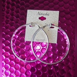 Natasha hoop earrings